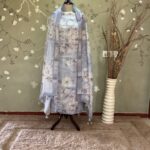 Floral Mall Chandari Gray