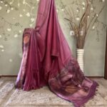 Omber Digital Tussar Pink