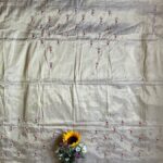 Roopali`s Closet Tissue Premium Handwork Pure Raw Silk Designer Blouse Piece